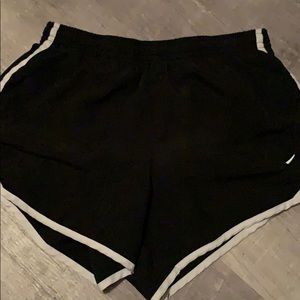 Black Nike shorts